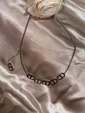 Modern Link Chain Necklace – Silver Stainless Steel