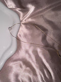 18K Gold Plated Pearl Necklace – Minimalist Pendant Jewelry – Everyday Elegant Chain