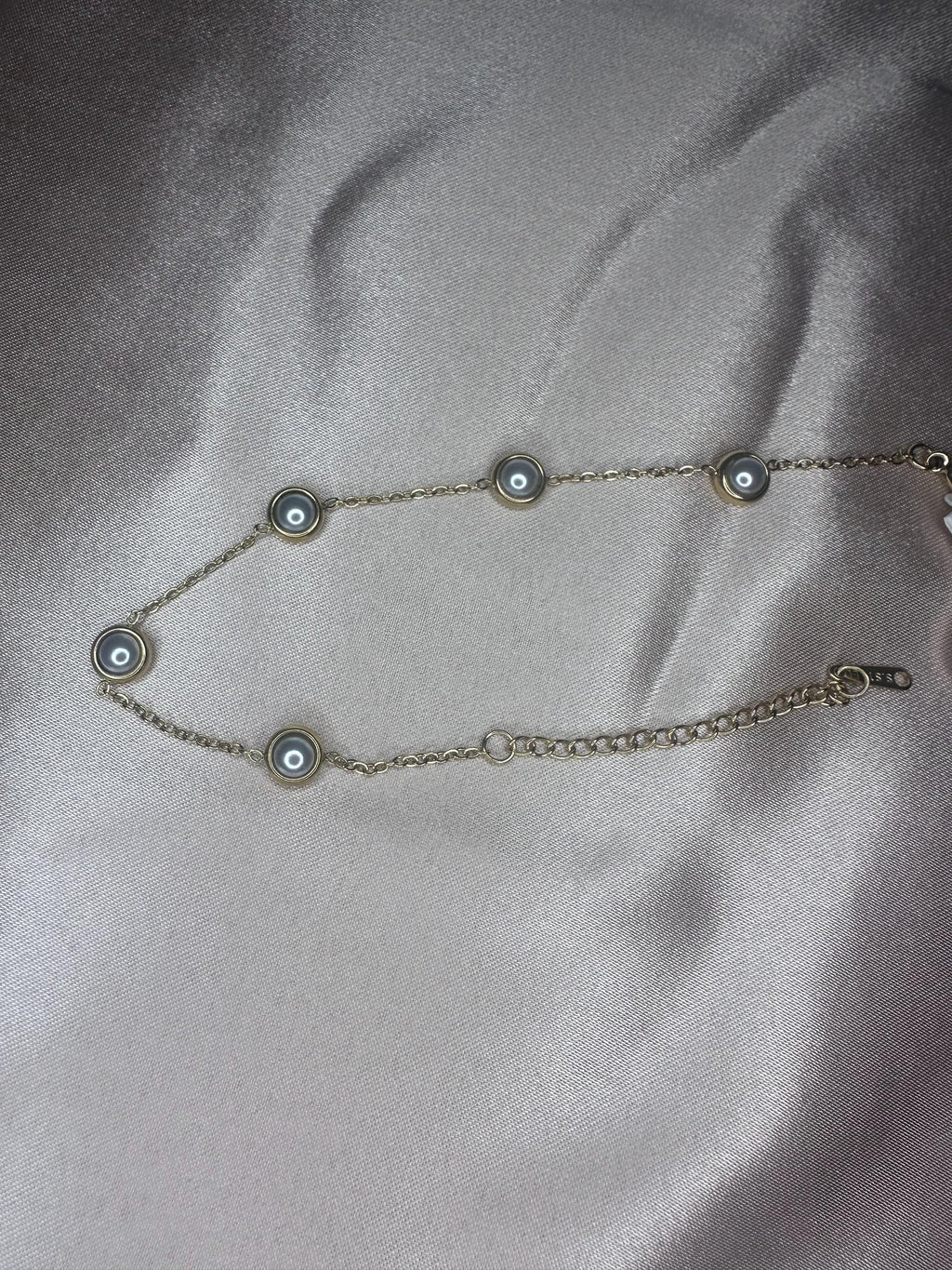 18K Gold Plated Pearl Anklet – Dainty Minimalist Chain Bracelet – Elegant Summer Jewelry