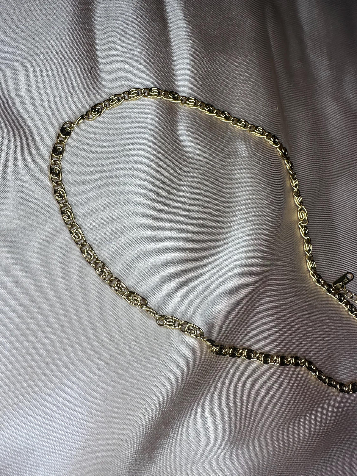 18K Gold Plated Byzantine Chain Necklace – Stainless Steel King Chain – Minimalist Statement Jewelry