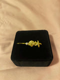 18K Gold Seashell Starfish Hair Clip with Pearl | Coastal Beach Accessory