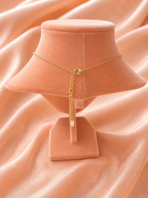 18K Gold Plated Bow Lariat Necklace, Dainty Y Chain, Minimalist Jewelry