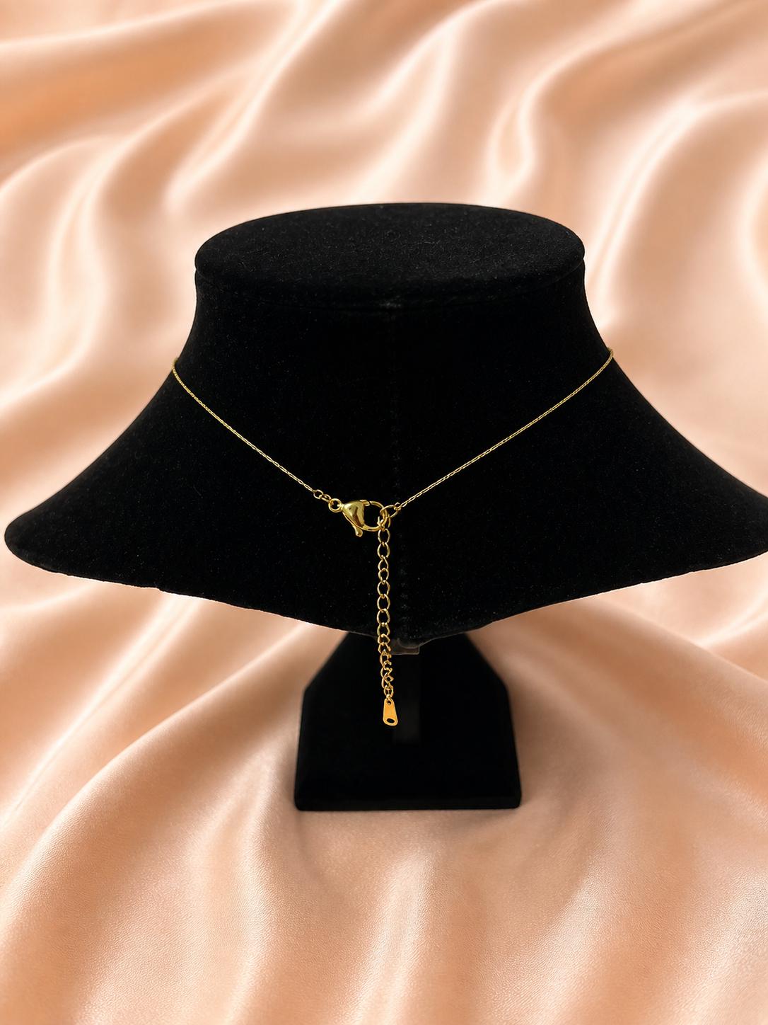 18K Gold Plated Heart Necklace | Dainty Stainless Steel Pendant | Everyday Minimalist Jewelry